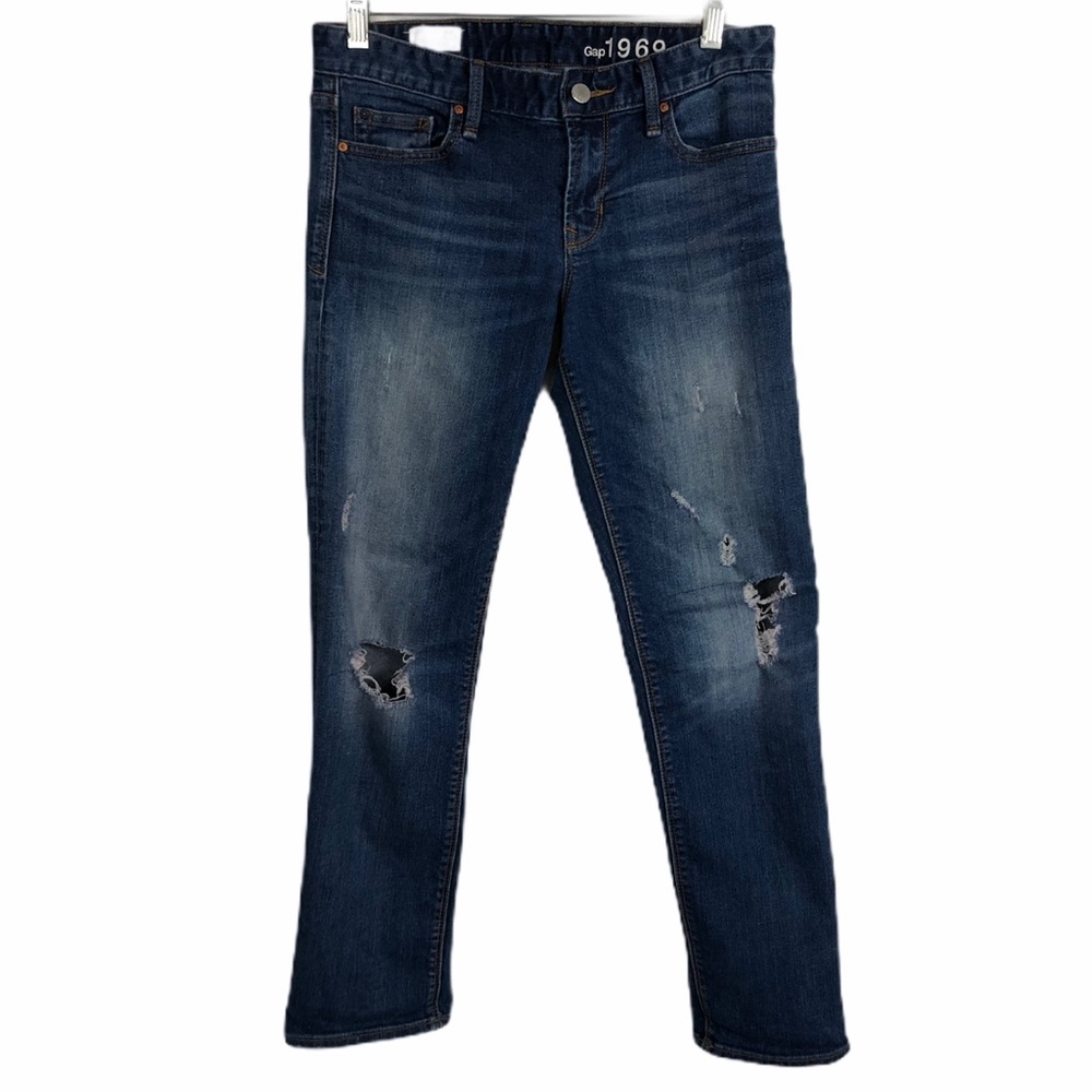 CLOSET CLOSING Gap Real Straight Distressed Jean